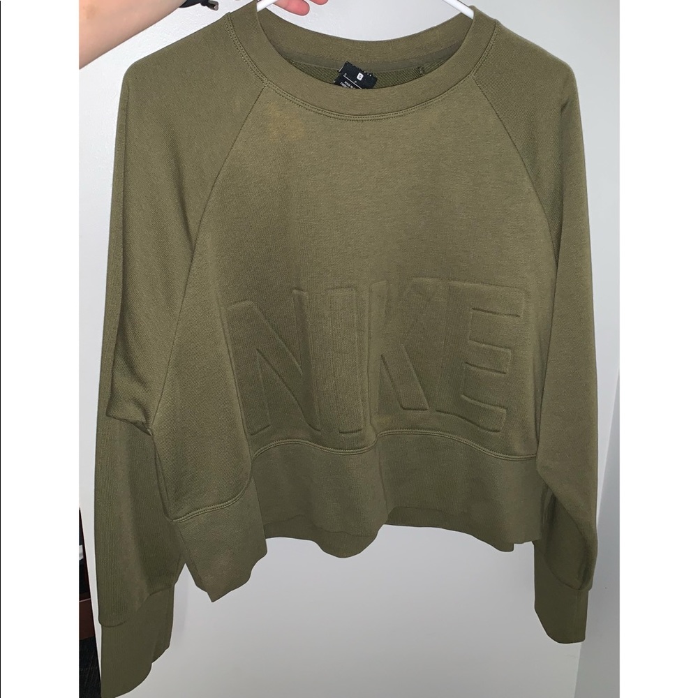 Nike cropped sweater